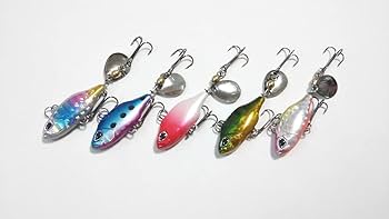 Amazon.co.jp: Btype スピンテールジグ 8.5g 5色セット 35mm